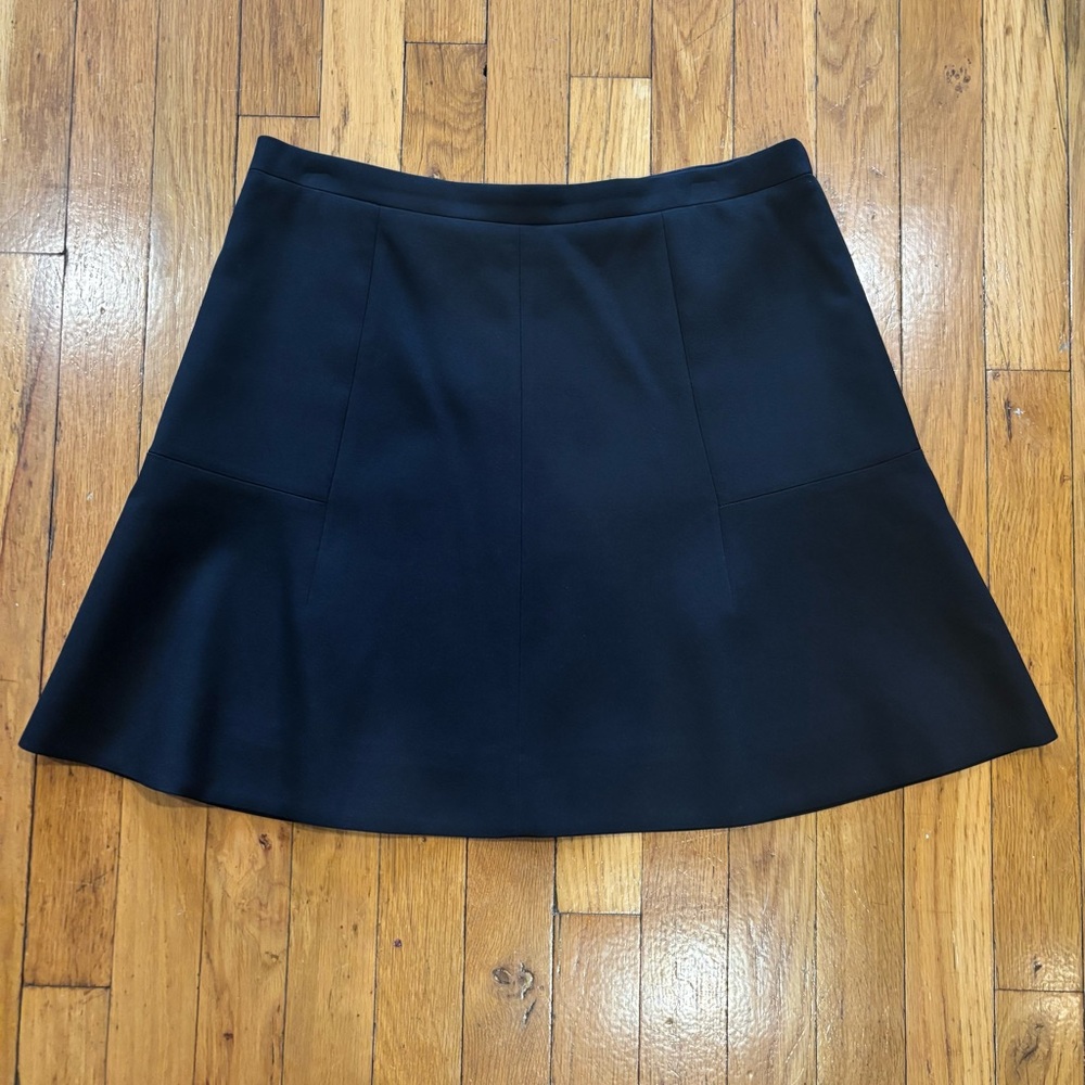 J. Crew black skater skirt